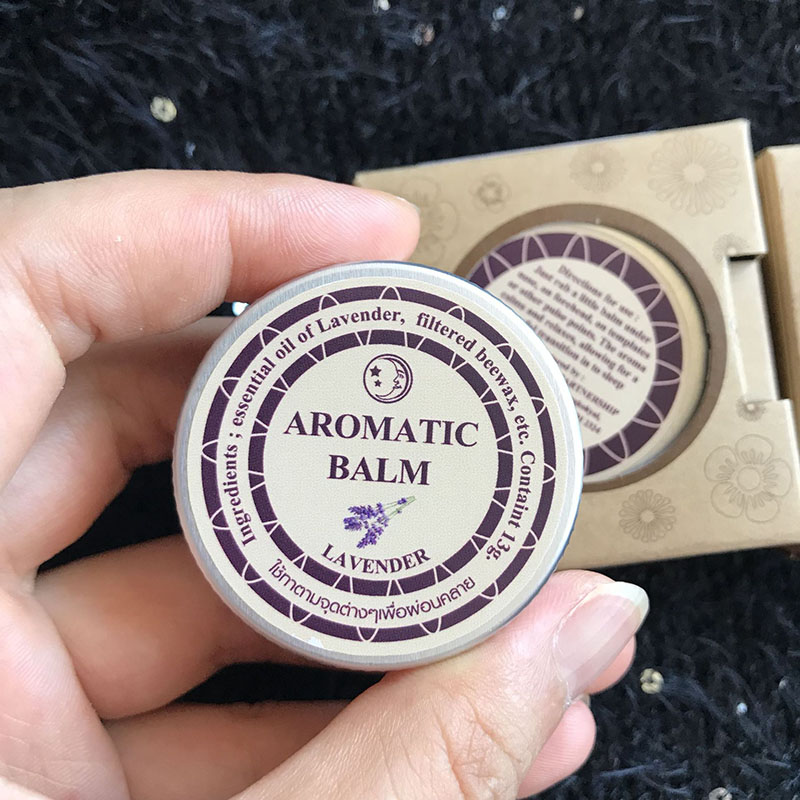 บาล์มอโรมาเธอราพีกลิ่นลาเวนเดอ - Lavender Oil บทวิจารณ์และราคา