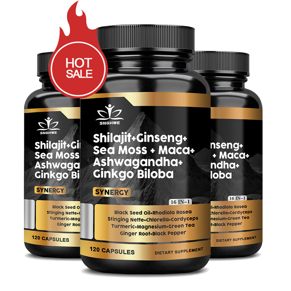 Shilajit อาหารเสริมโสม & Sea M - Ginger Tea บทวิจารณ์และราคา