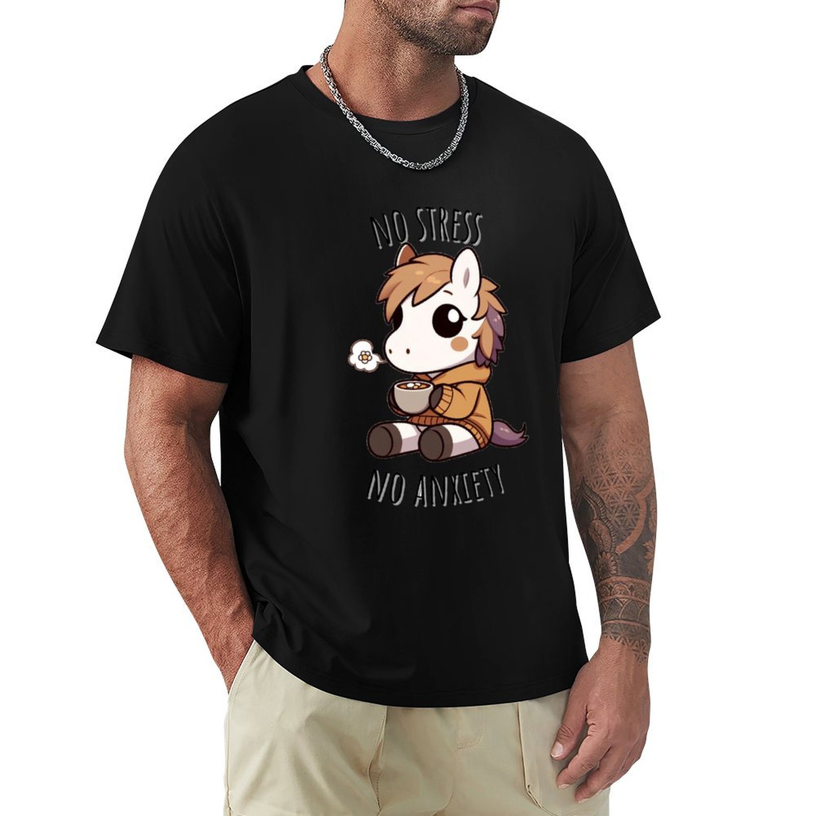 เสื้อยืดลายชาโมมิลล์และม้า สไต - Chamomile Tea บทวิจารณ์และราคา