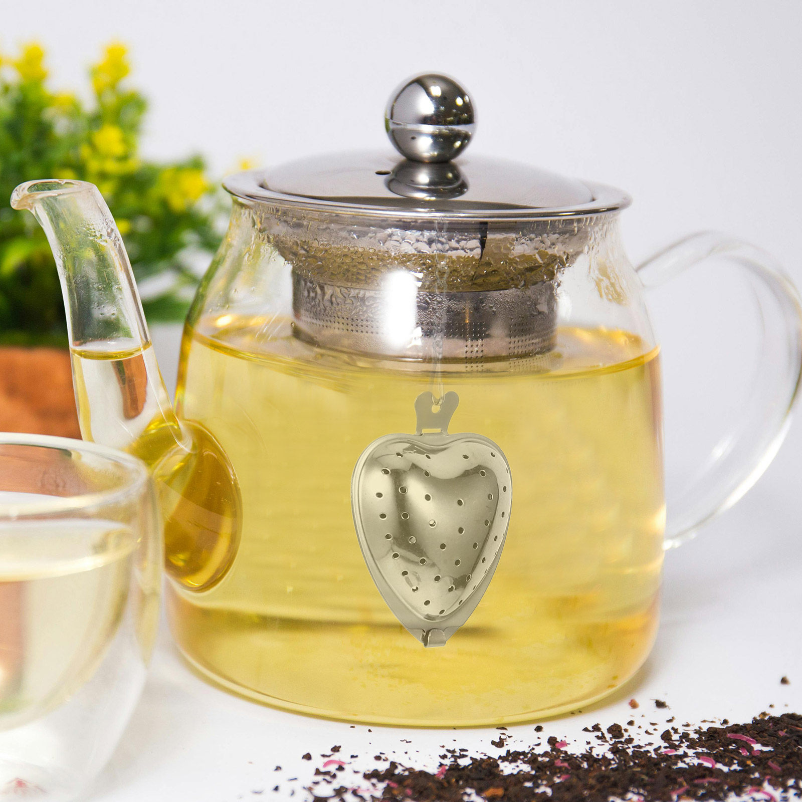 3 ชิ้น ที่กรองชาสแตนเลสเกรดอาห - Chamomile Tea บทวิจารณ์และราคา