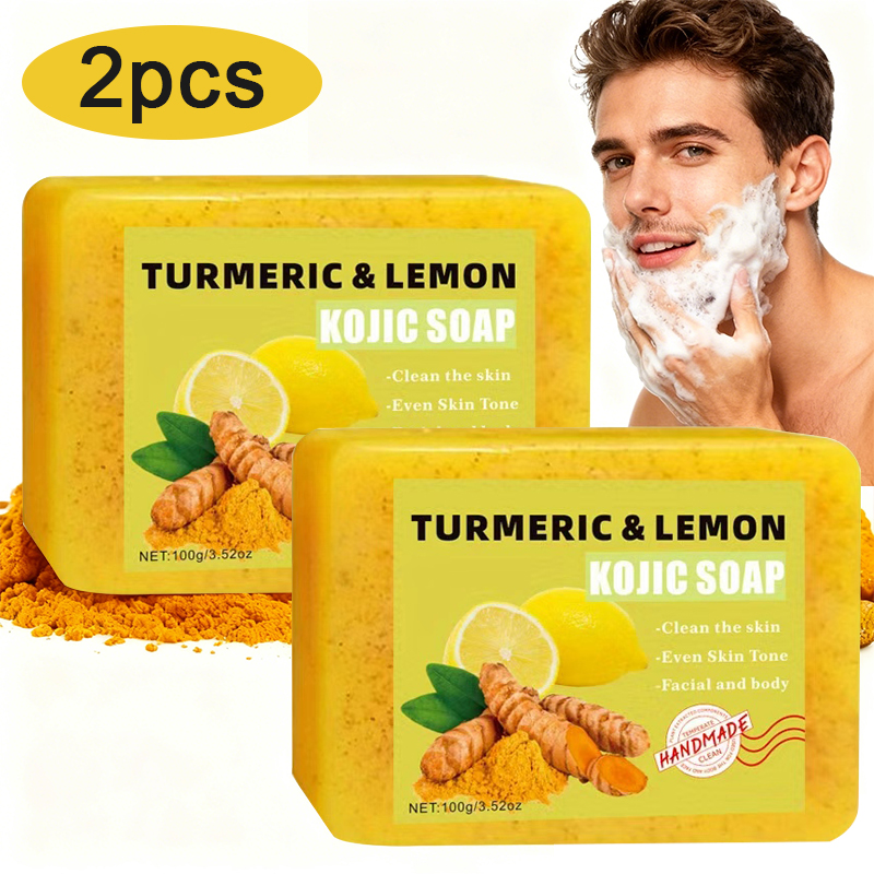 สบู่กรดซิตริกขมิ้น 2 ชิ้น, ทำค - Turmeric บทวิจารณ์และราคา